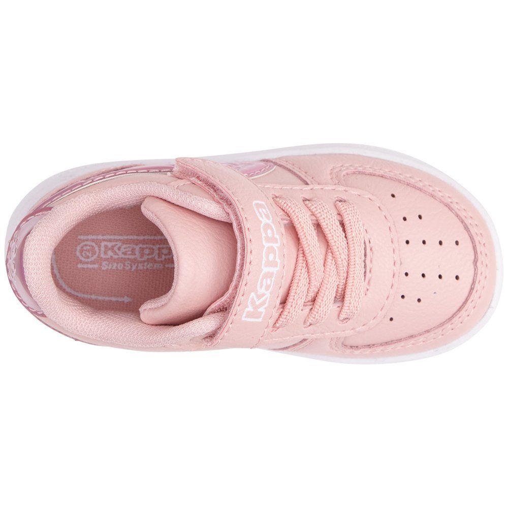 Kappa Sneaker besonders & rosé-white An- Auszuziehen leicht