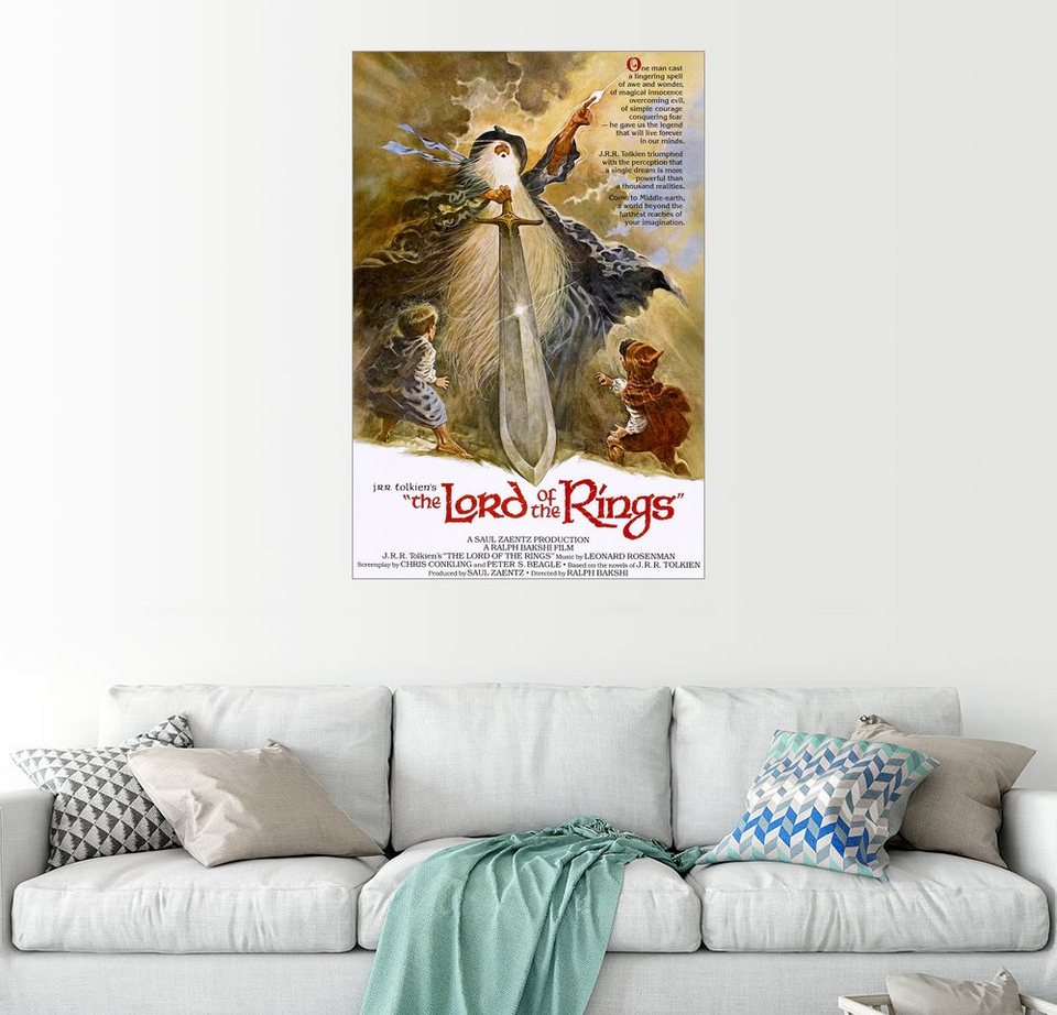 Posterlounge Wandbild, PremiumPoster Der Herr der Ringe (englisch) online kaufen OTTO Posterlounge Wandbild, PremiumPoster Der Herr der Ringe (englisch) online kaufen OTTO