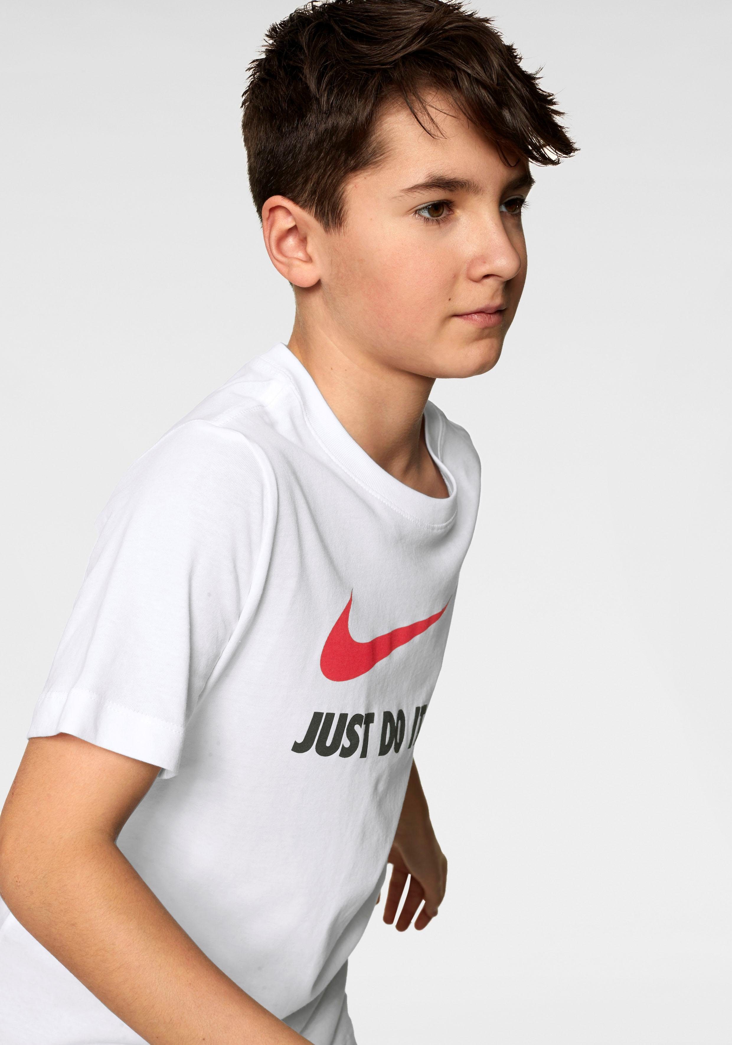 T-Shirt Nike JDI Kids' Sportswear T-Shirt weiß Big