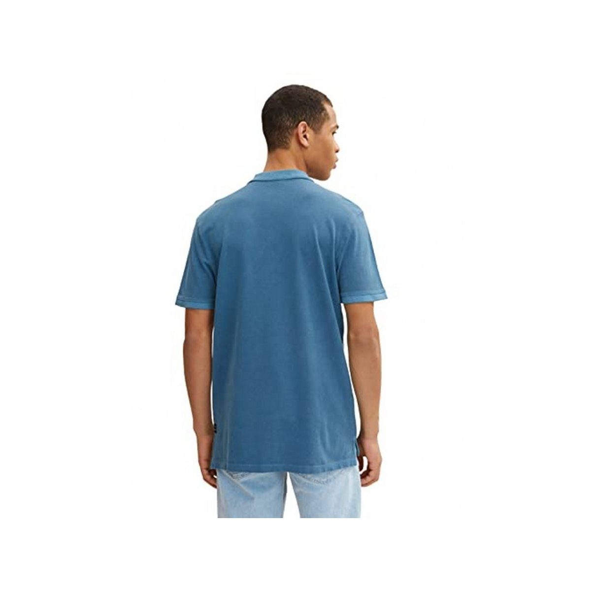 TOM petrol TAILOR regular Poloshirt blue petrol (1-tlg) fit