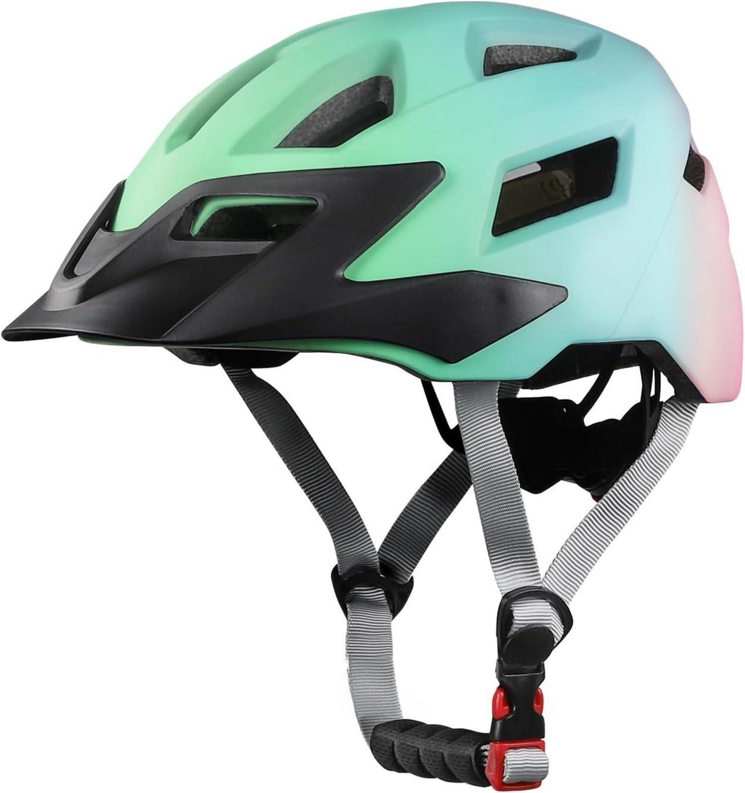 LuxusKollektion Kinderfahrradhelm Kinder Fahrradhelm Mädchen Jungen verstellbar Skateboard Radhelm 52-56