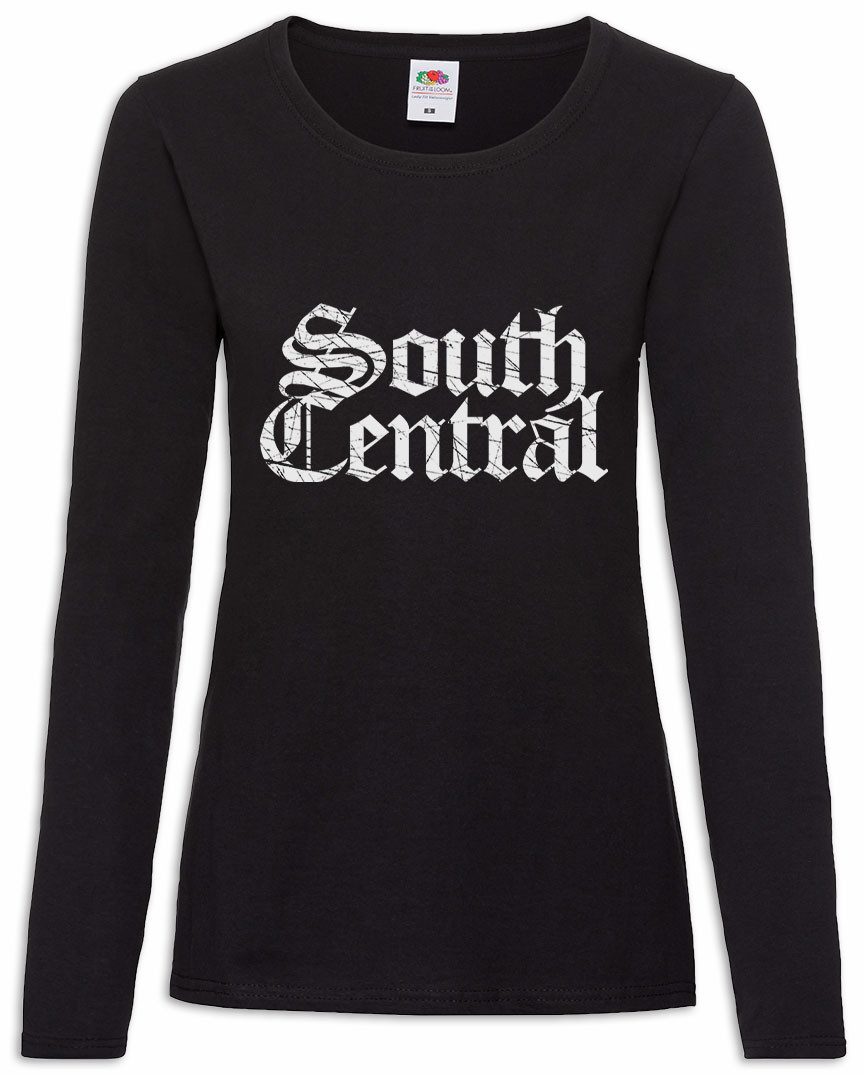 Langarmshirt South Central B Damen Langarmshirt Ghetto Gang Los Angeles LA