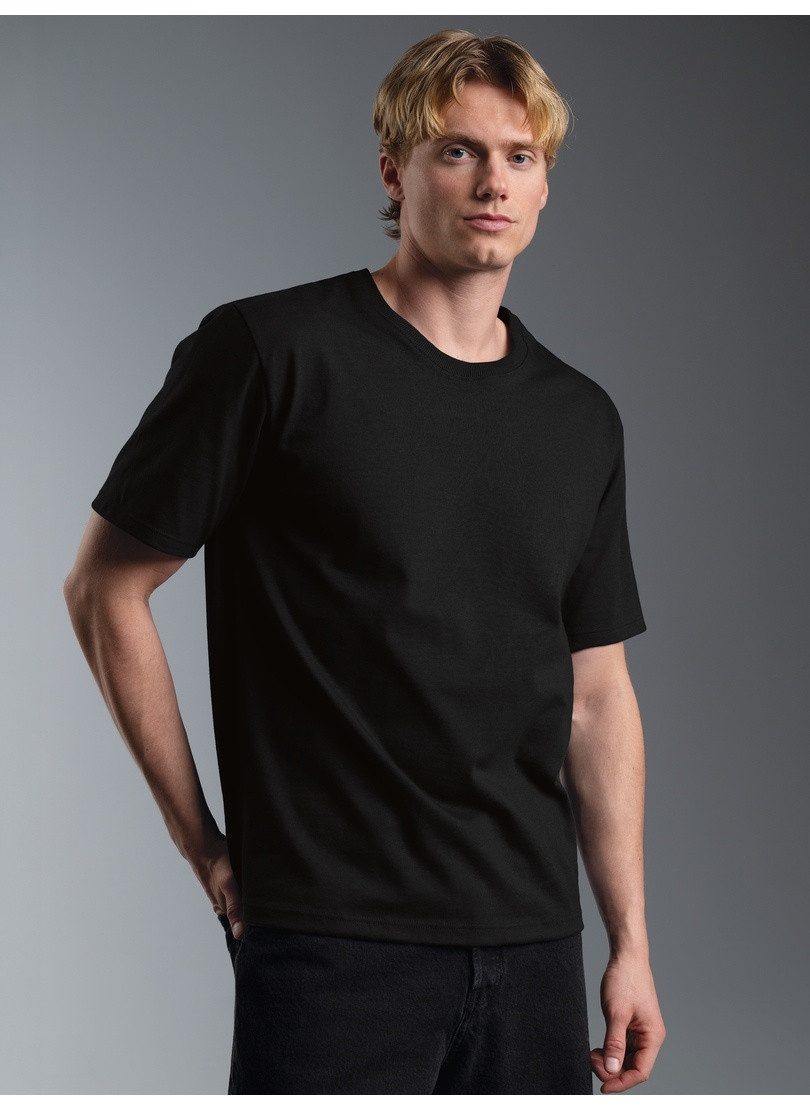 Trigema T-Shirt TRIGEMA Heavy T-Shirt aus 100% recycelter Baumwolle (1-tlg)