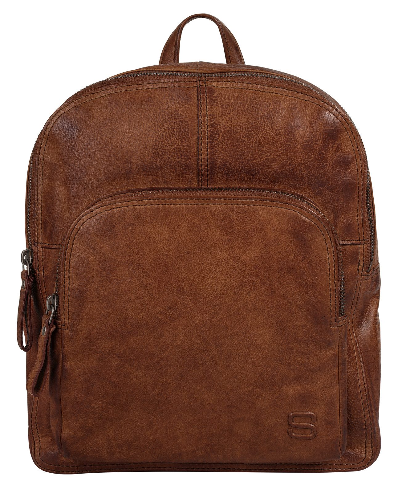 Spikes & Sparrow Cityrucksack, echt Leder