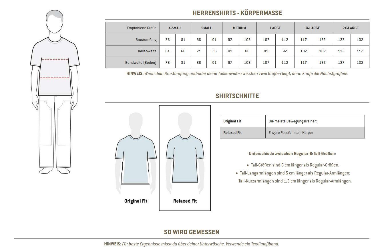 Carhartt T-Shirt Core Logo 104107 günstig online kaufen