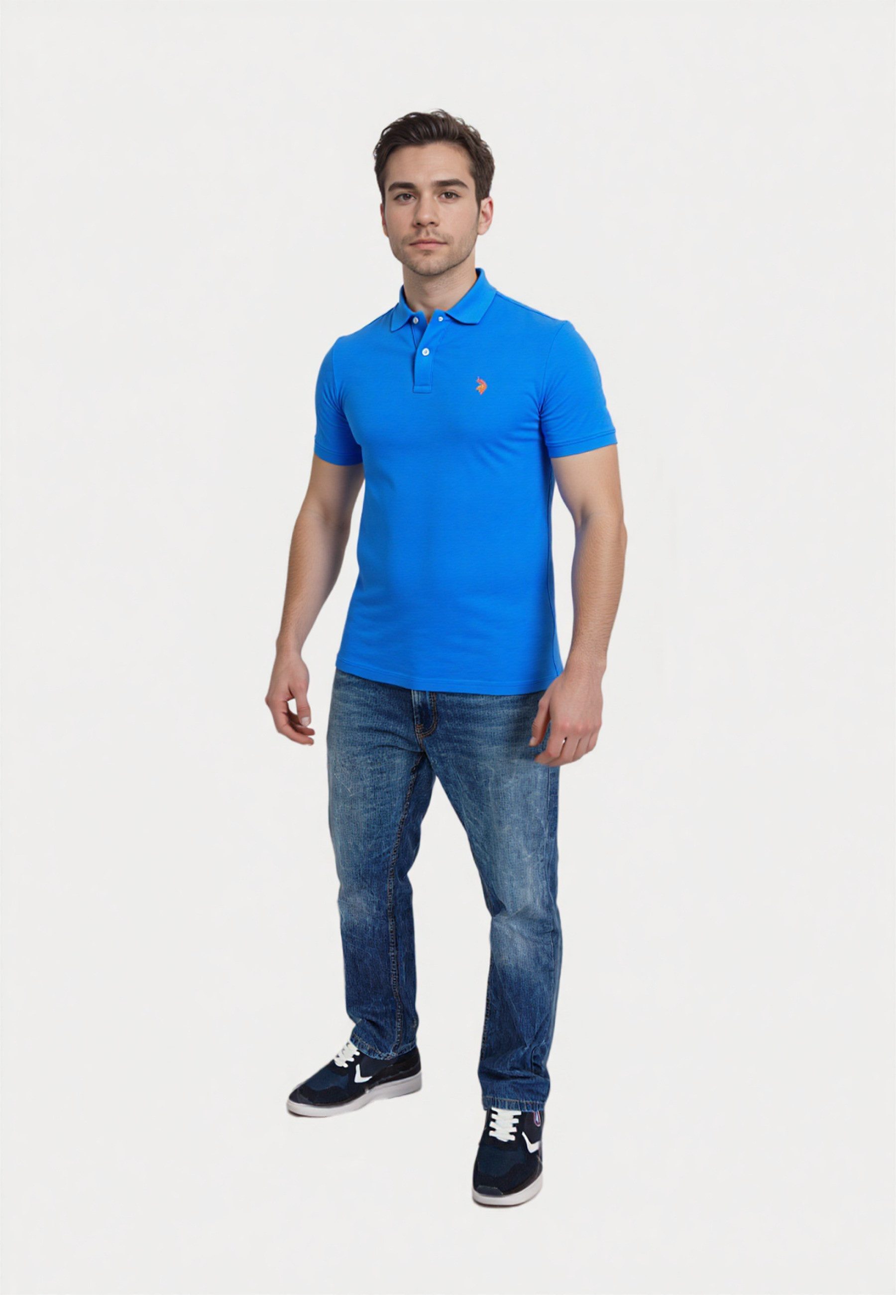 U.S. Polo Assn. Poloshirt Poloshirt Shortsleeve Barney (1-tlg., 1) günstig online kaufen