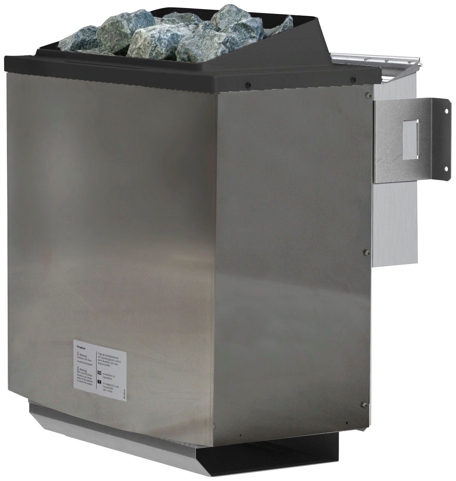 Karibu Saunahaus Talo 1, BxTxH: 1960 x 1460 x 2280 cm, 38 mm, (Set) Ofen 9 kW Bio externe Strg easy