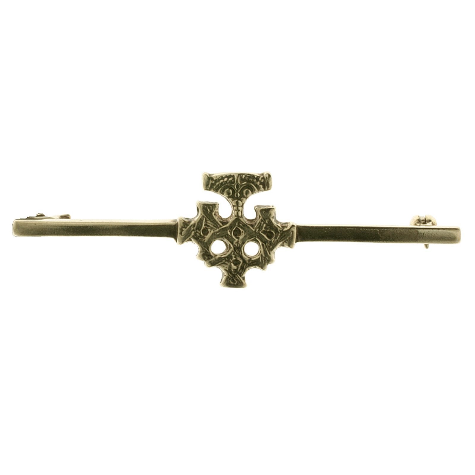 OSTSEE-SCHMUCK Brosche Ostsee-Schmuck Brosche Hiddensee 15 x 13 mm
