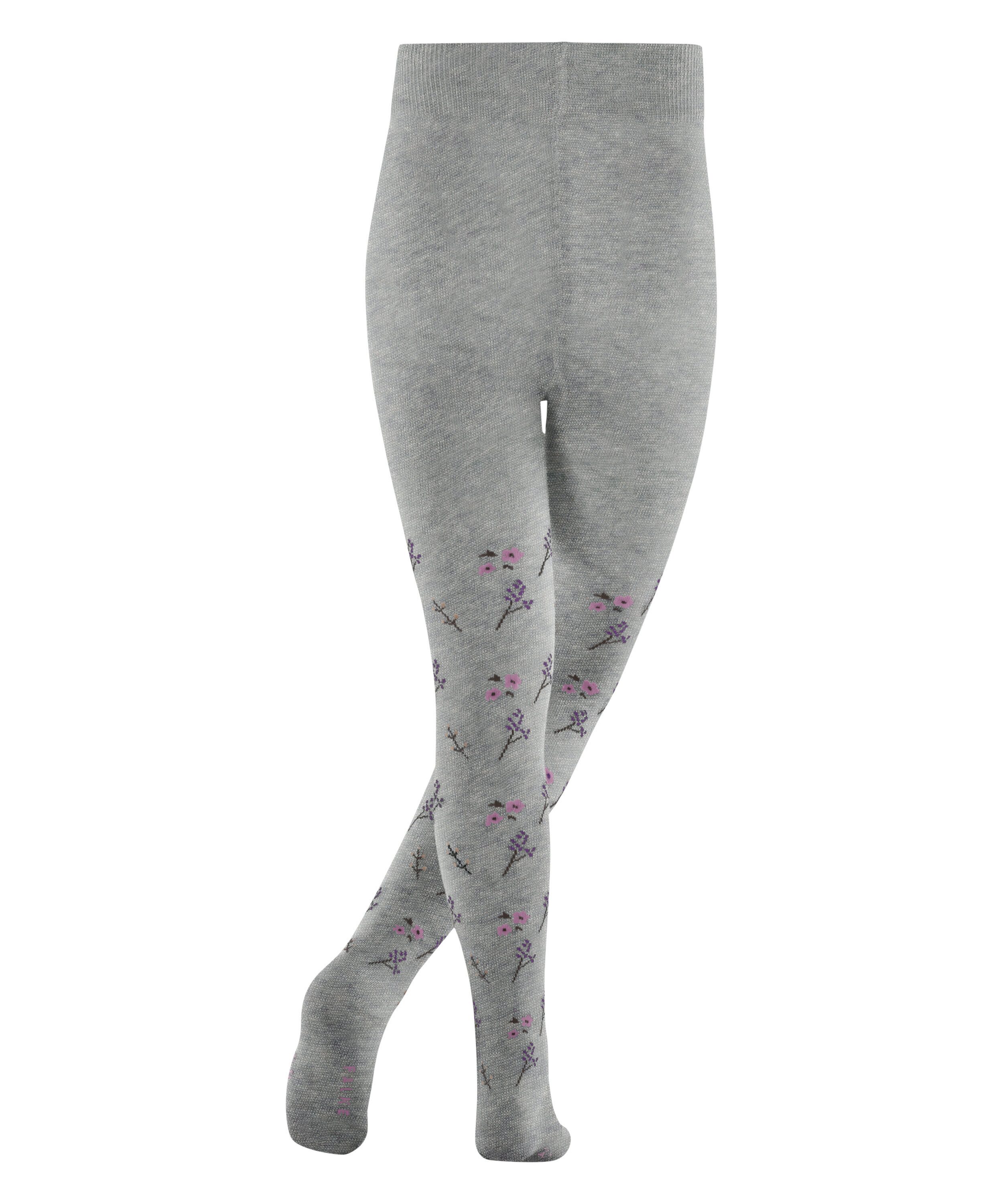 FALKE Strickstrumpfhose Little Flowers Strumpfhose (1 St)