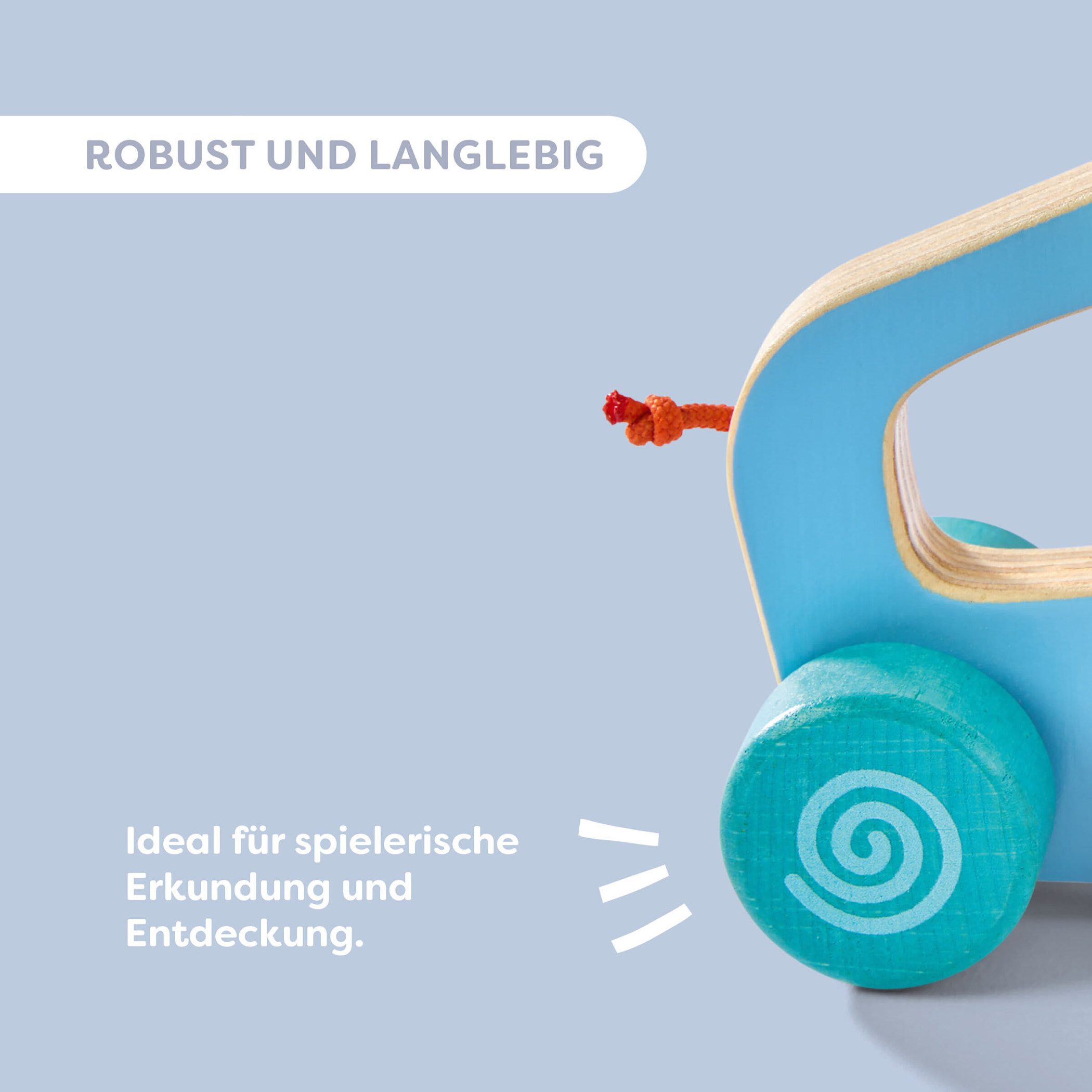 Haba Nachziehspielzeug Babywelt Schiebefigur Elefant 2013416001