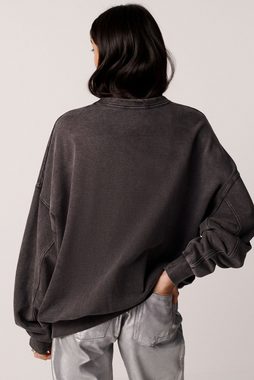 Next Sweatshirt Oversized Fit langes, gewaschenes Sweatshirt (1-tlg)