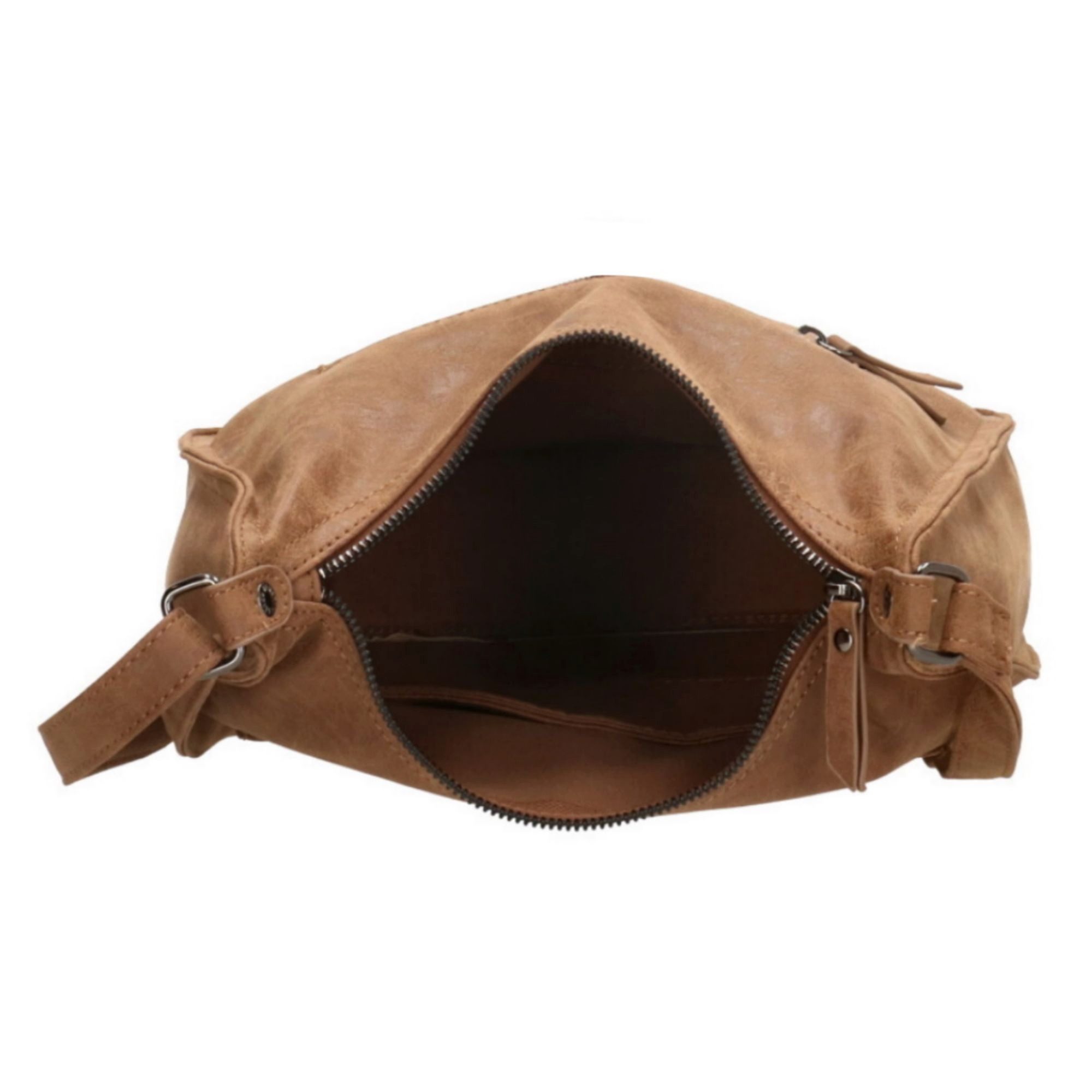 Christian Wippermann Umhängetasche Damen Tasche Schultertasche Umhängetasche Crossover Bag (1 tlg), Leder Optik Handtasche