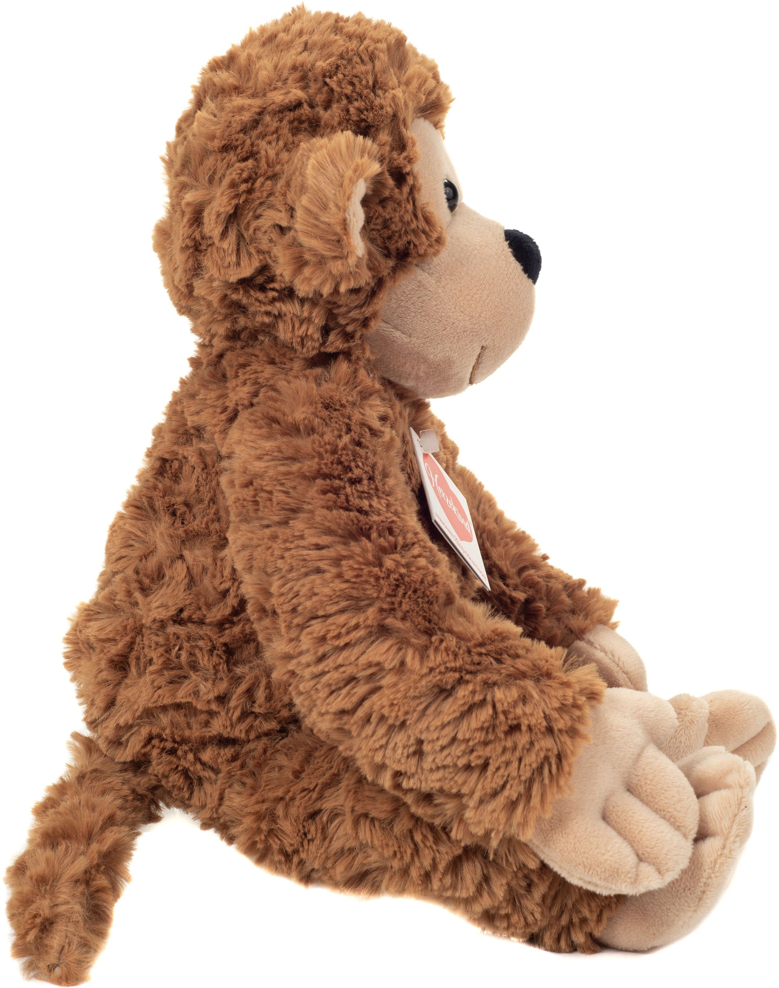 Teddy Hermann® Kuscheltier Herzekind, Äffchen Ricky, 32 cm, mit Schlenkerbeinen