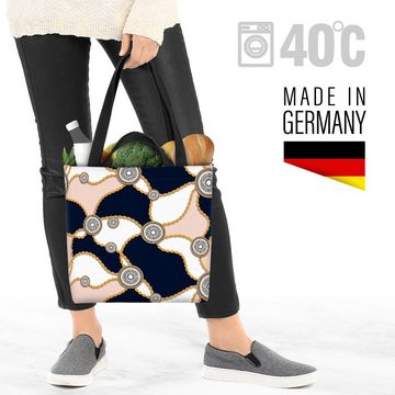 VOID Henkeltasche (1-tlg), Medusa Ketten Italien Design Muster Fashion griechenland antik barock