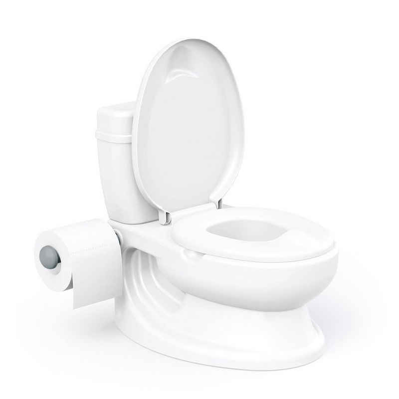 Siva Toilettentrainer WC Potty weiß Toilettentrainer Kinderklo Lern Töpfchen, (Set)