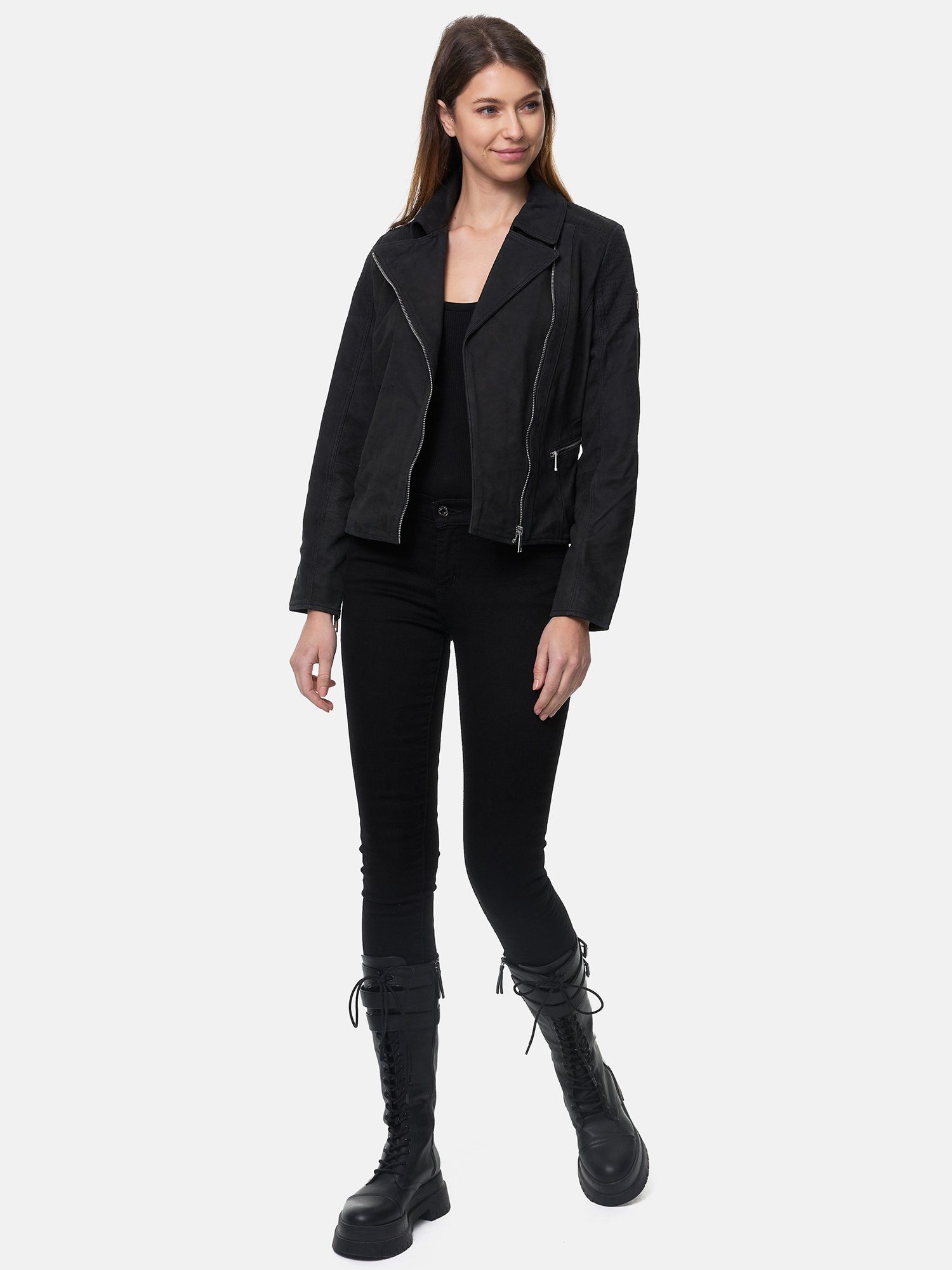 Tazzio Lederjacke F500 Damen Leder Jacke günstig online kaufen