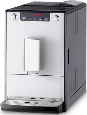 Melitta Kaffeevollautomat Solo® E950-203, silber/schwarz, Perfekt für Café crème & Espresso, nur 20cm breit