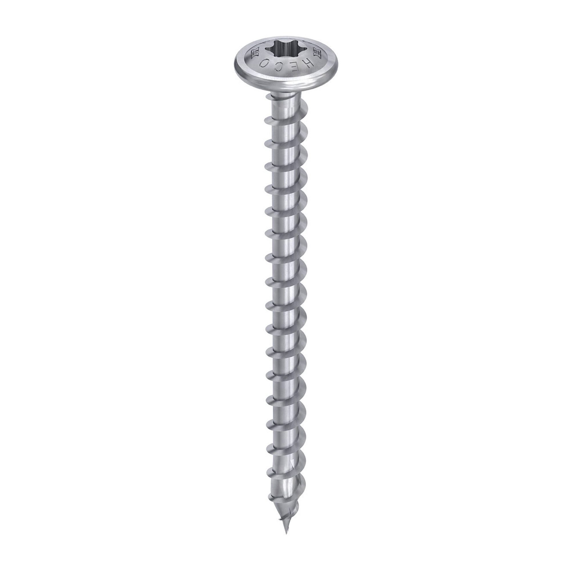 Heco Schraube HECO-TOPIX-plus 8,0 x 40, Tellerkopf, T-Drive, VG, HP 100 Stk
