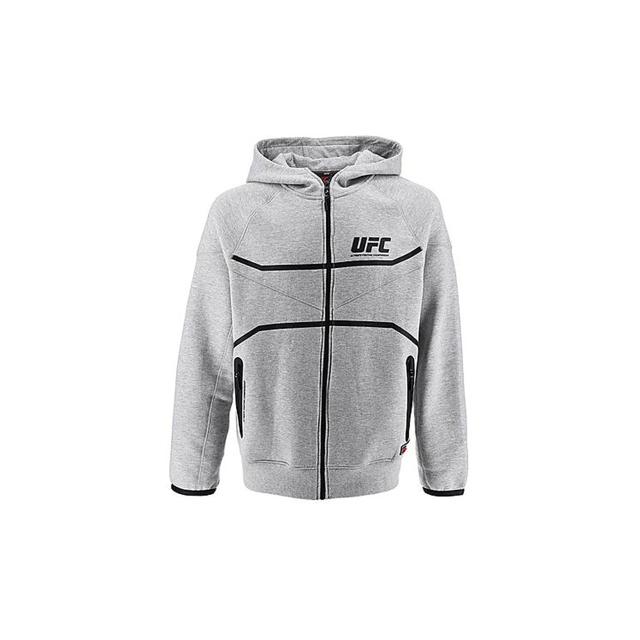 UFC Kapuzensweatshirt UFC Herren Kapuzen-Sweatjacke mit Reißverschluss und Seitentaschen