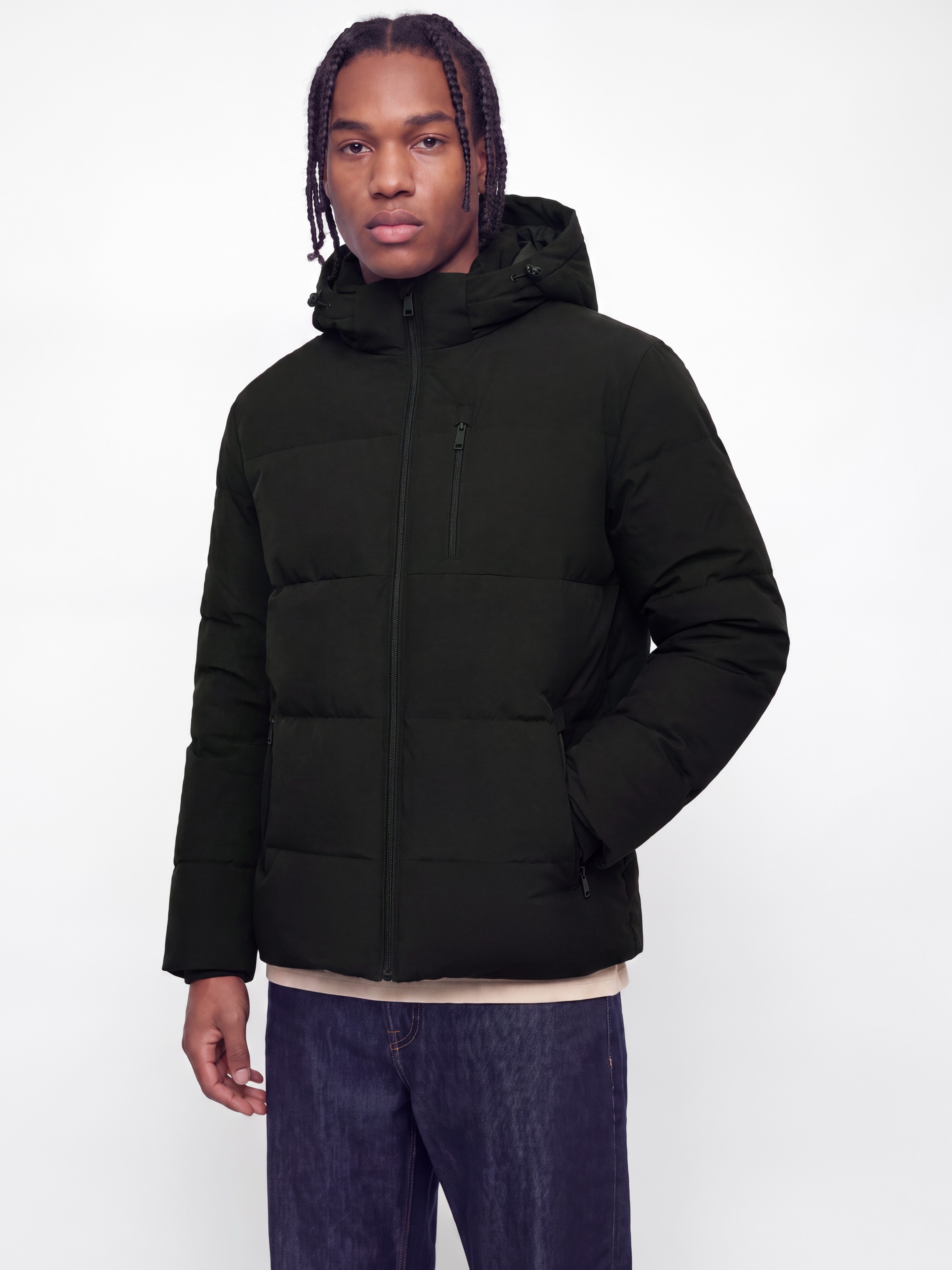 Jack & Jones Steppjacke JJEBECKS PUFFER SN Kunstfaser, regular fit