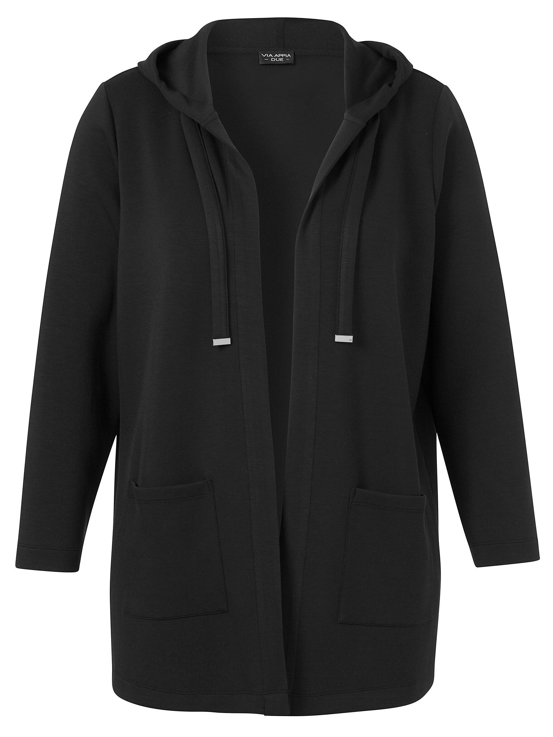 VIA APPIA DUE Kapuzensweatjacke Große Größen