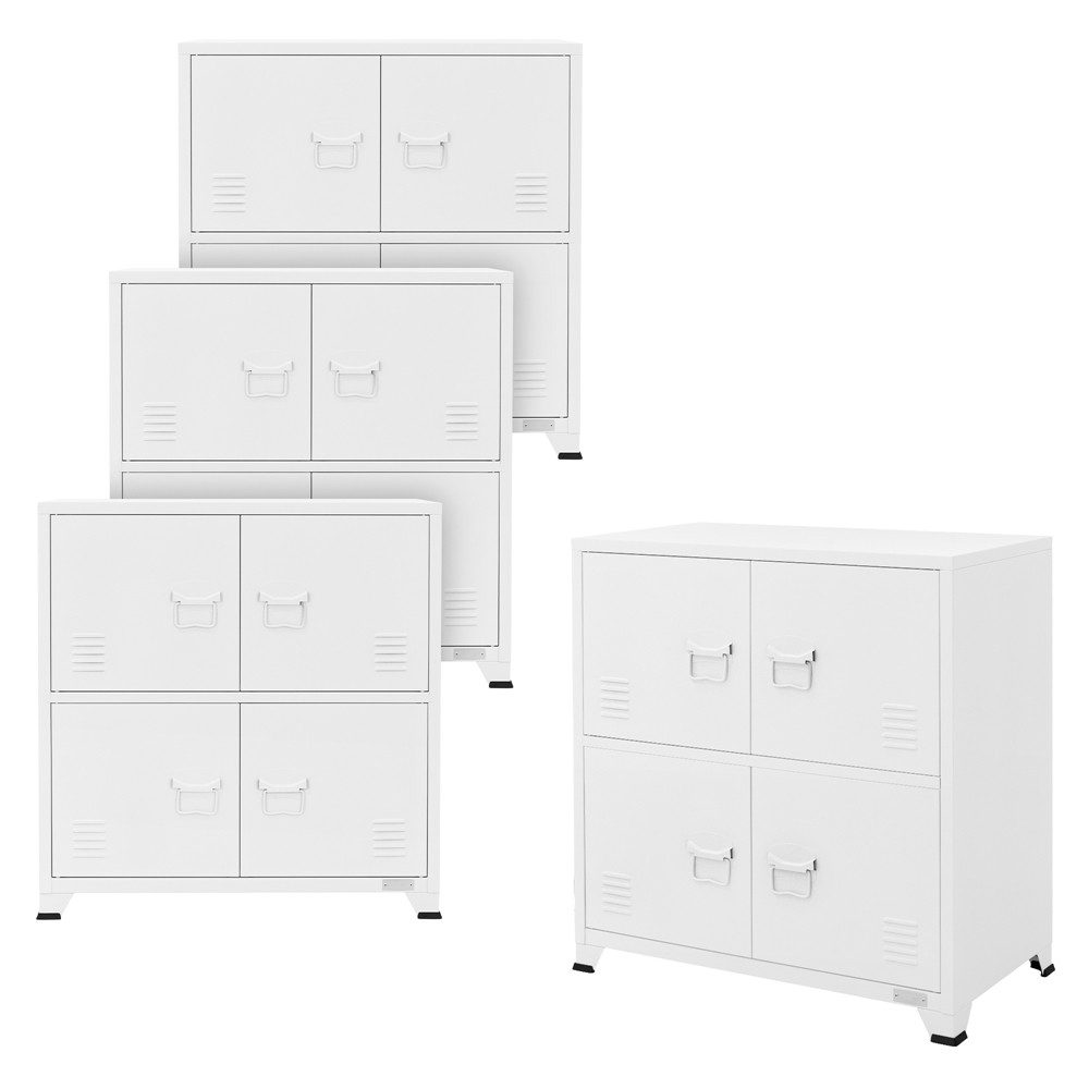 ML-DESIGN Aktenschrank Metallschrank mit Schubladen freistehender günstig online kaufen