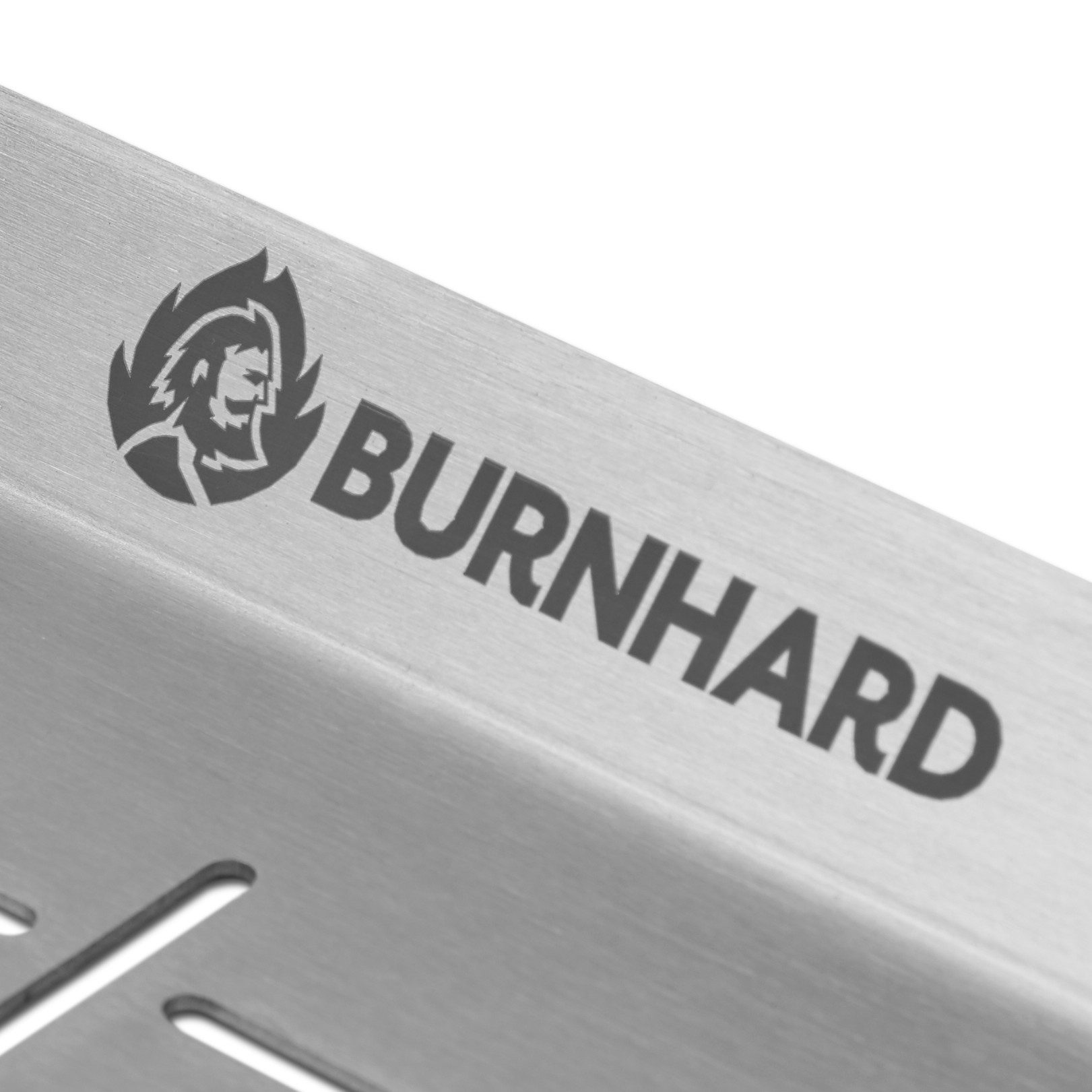 BURNHARD® Grillschale Edelstahl Grillschale groß 42,5 x 25 x 2 cm