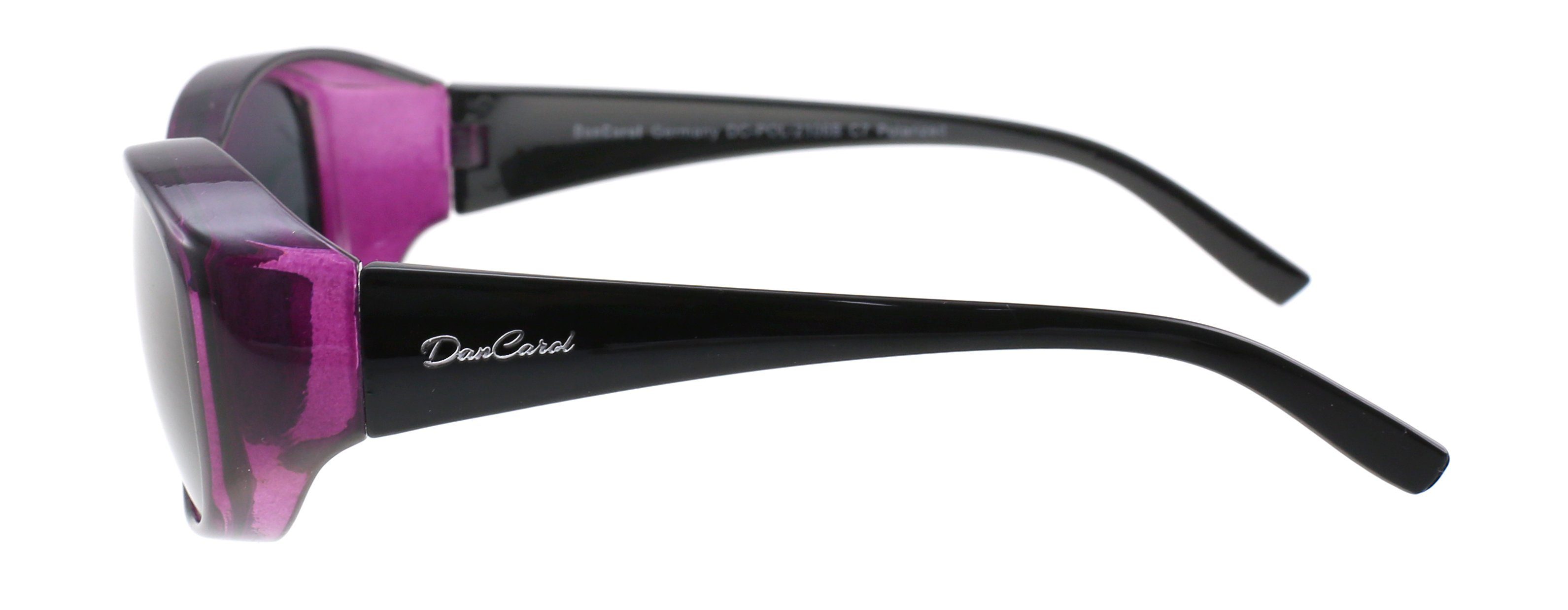 DanCarol Sonnenbrille DC-POL-2106- Überbrillen -Mit Polarisierten Gläser Polarisierte