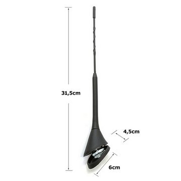 Bolwins A82C DAB Antenne AM FM Dachantenne DAB+ Verstärker SMB Patch Antenne Dachantenne