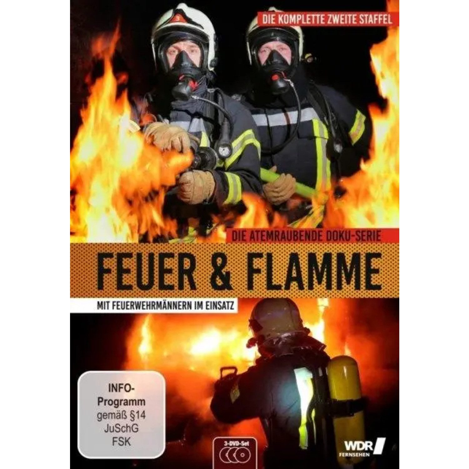 DVD Feuer & Flamme - Mit Feuerwehrmännern im Einsatz