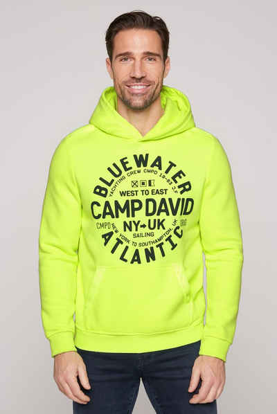 CAMP DAVID Kapuzensweatshirt mit Baumwolle