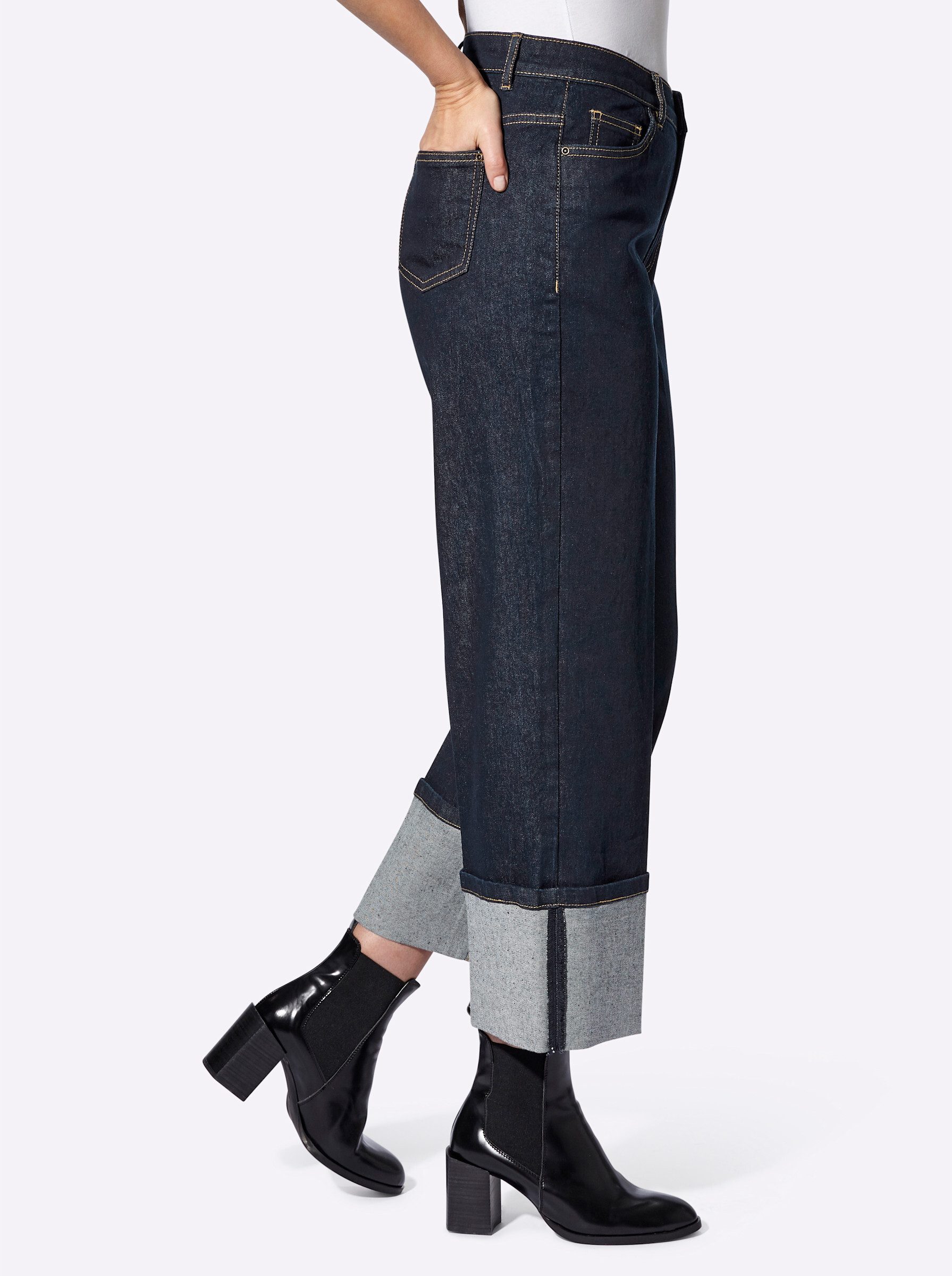 heine Bequeme Jeans Jeans erhöht