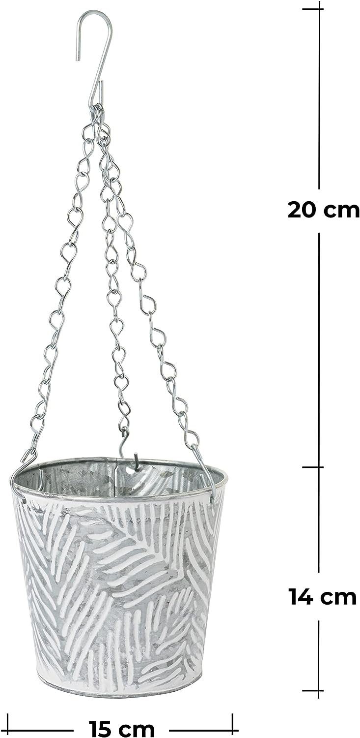 Centi Blumenampel Hängeampel aus verzinktem Stahl günstig online kaufen
