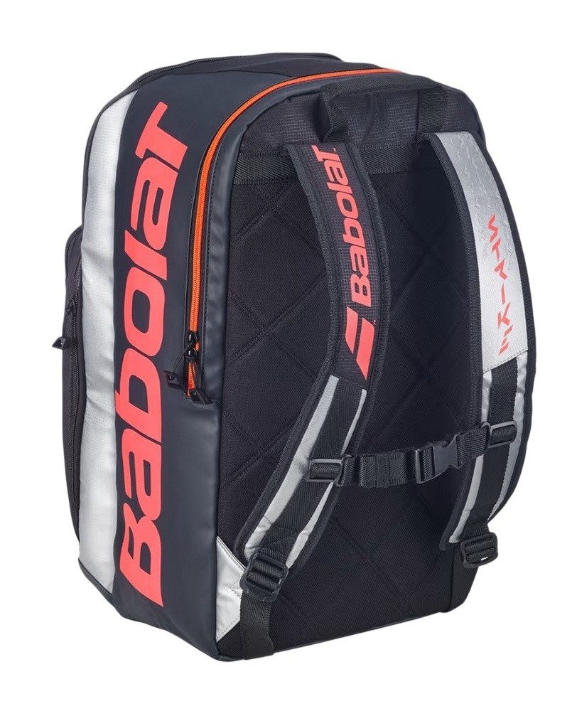Babolat Rucksack Pure Strike (Schlägerfach, Schuhbeutel) 2025 carbongrau 50x27x31cm