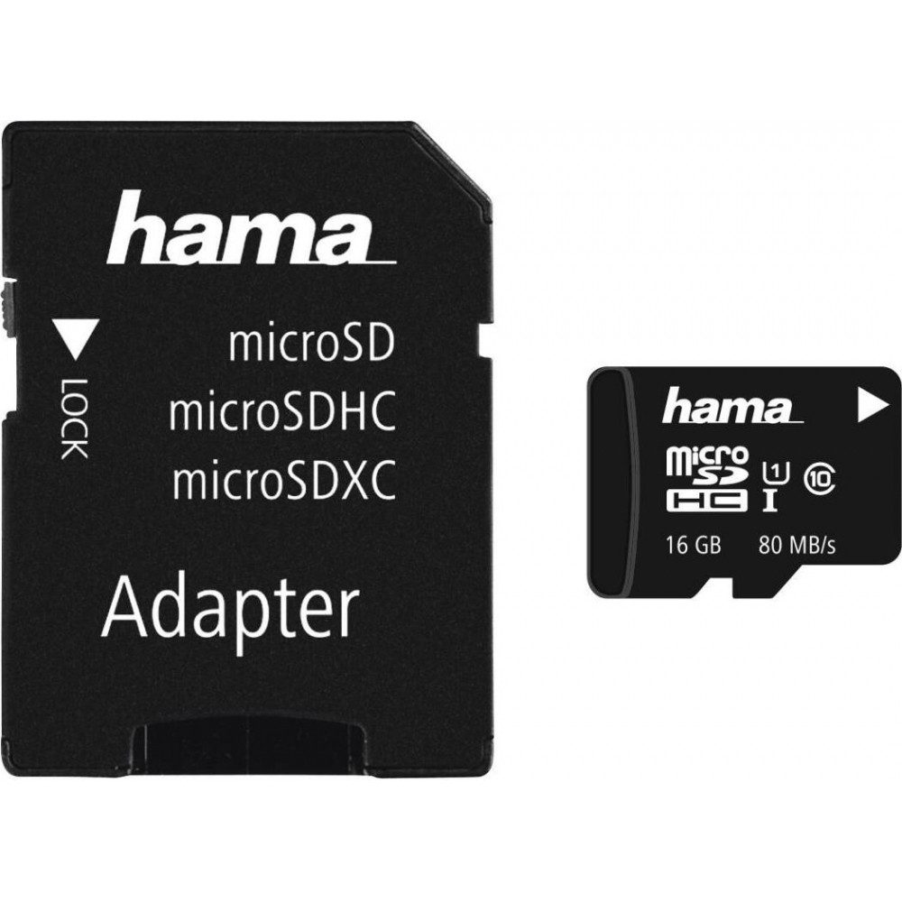 Hama 00213113 microSDHC Speicherkarte Speicherkarte