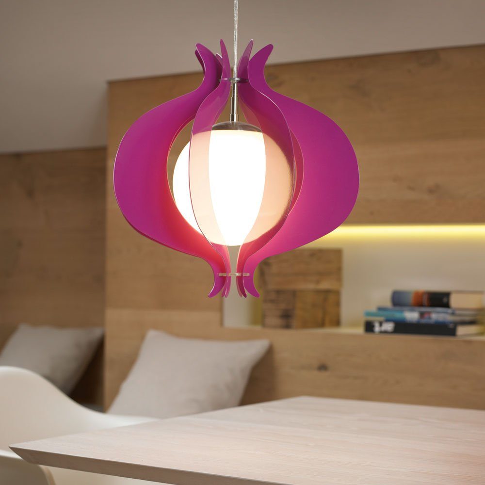 Farbwechsel, Pendelleuchte, Leuchtmittel etc-shop Pendel Lampe Set im Fernbedienung RGB inklusive, inklusive LED Warmweiß, LED Leuchte Hänge