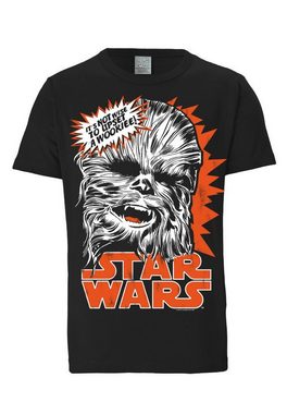 LOGOSHIRT T-Shirt Chewbacca - Krieg der Sterne mit Star Wars-Frontdruck