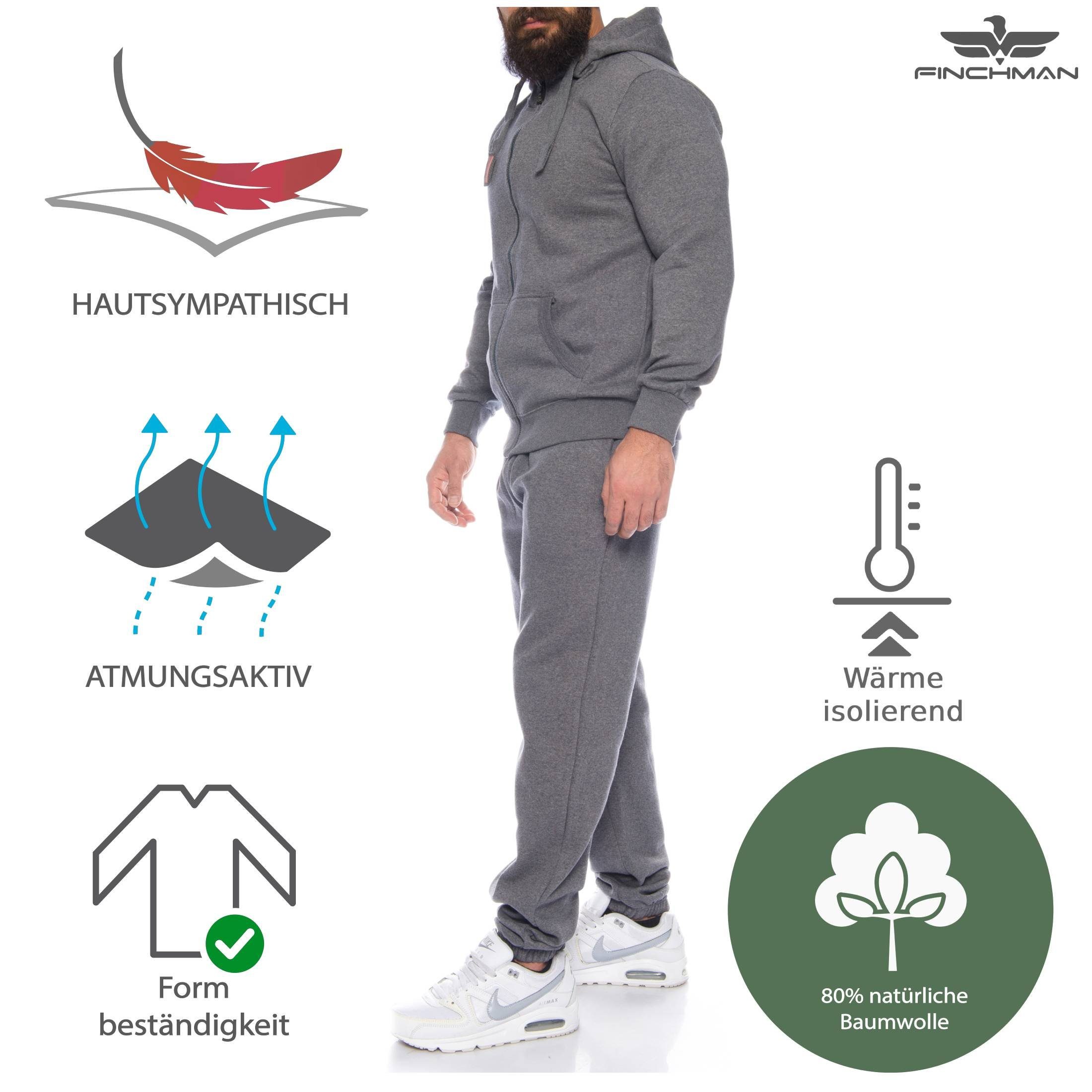 Finchman Jogginganzug Finchsuit 1 Herren Jogging Anzug Trainingsanzug Sportanzug