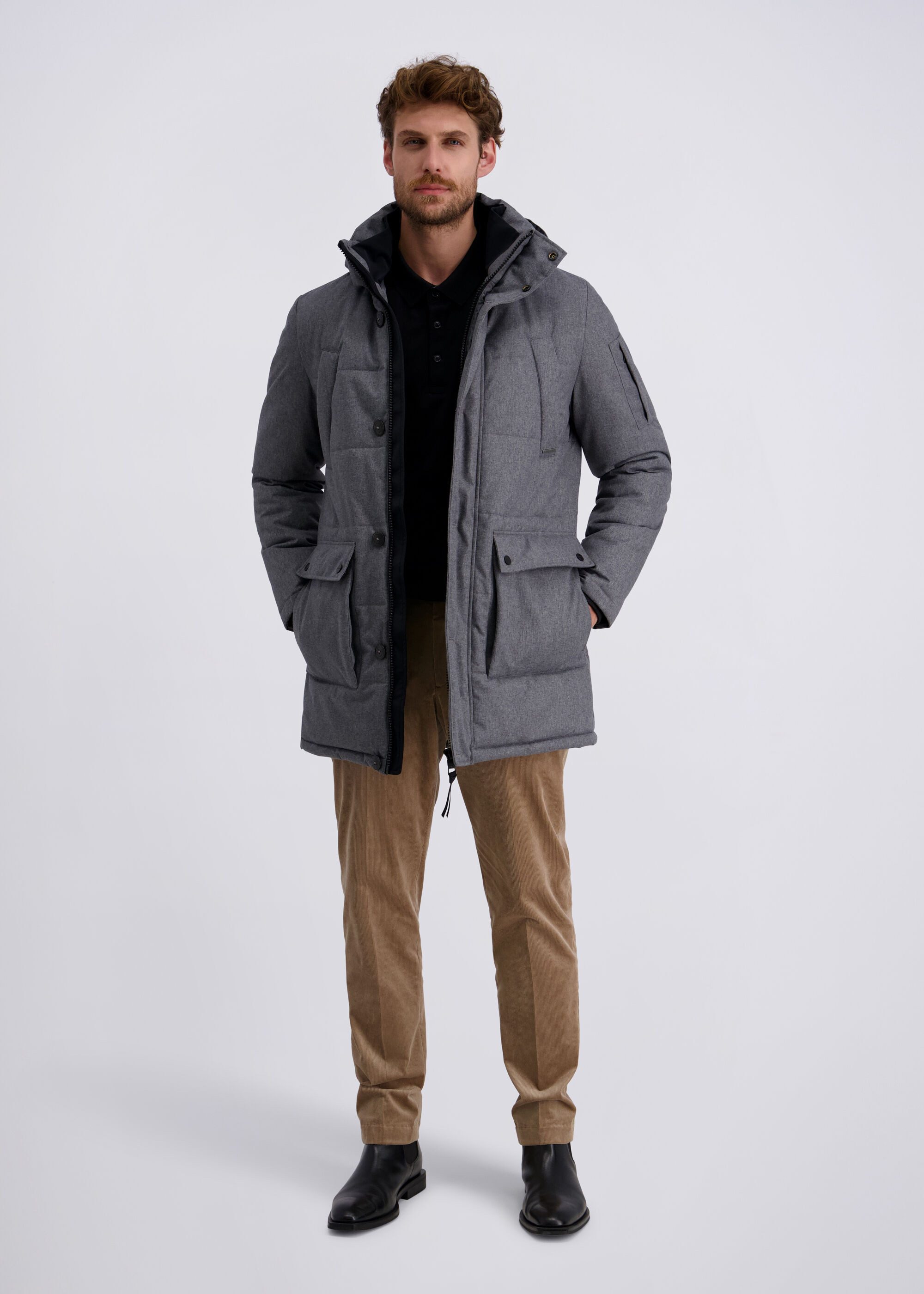 Pierre Cardin Parka mit Kapuze