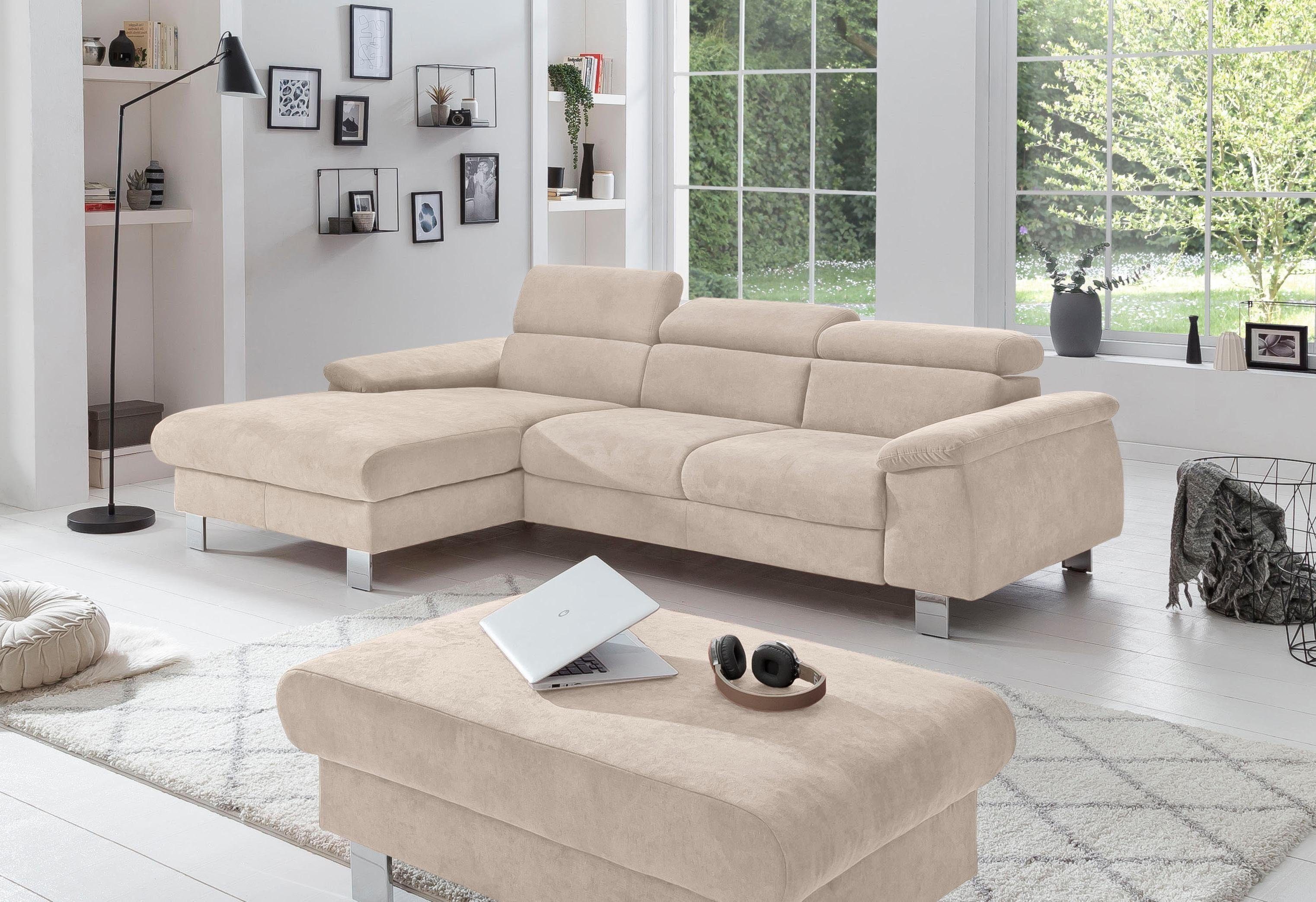 COTTA Polstergarnitur Komaris L-Form, (Set), Set günstig online kaufen