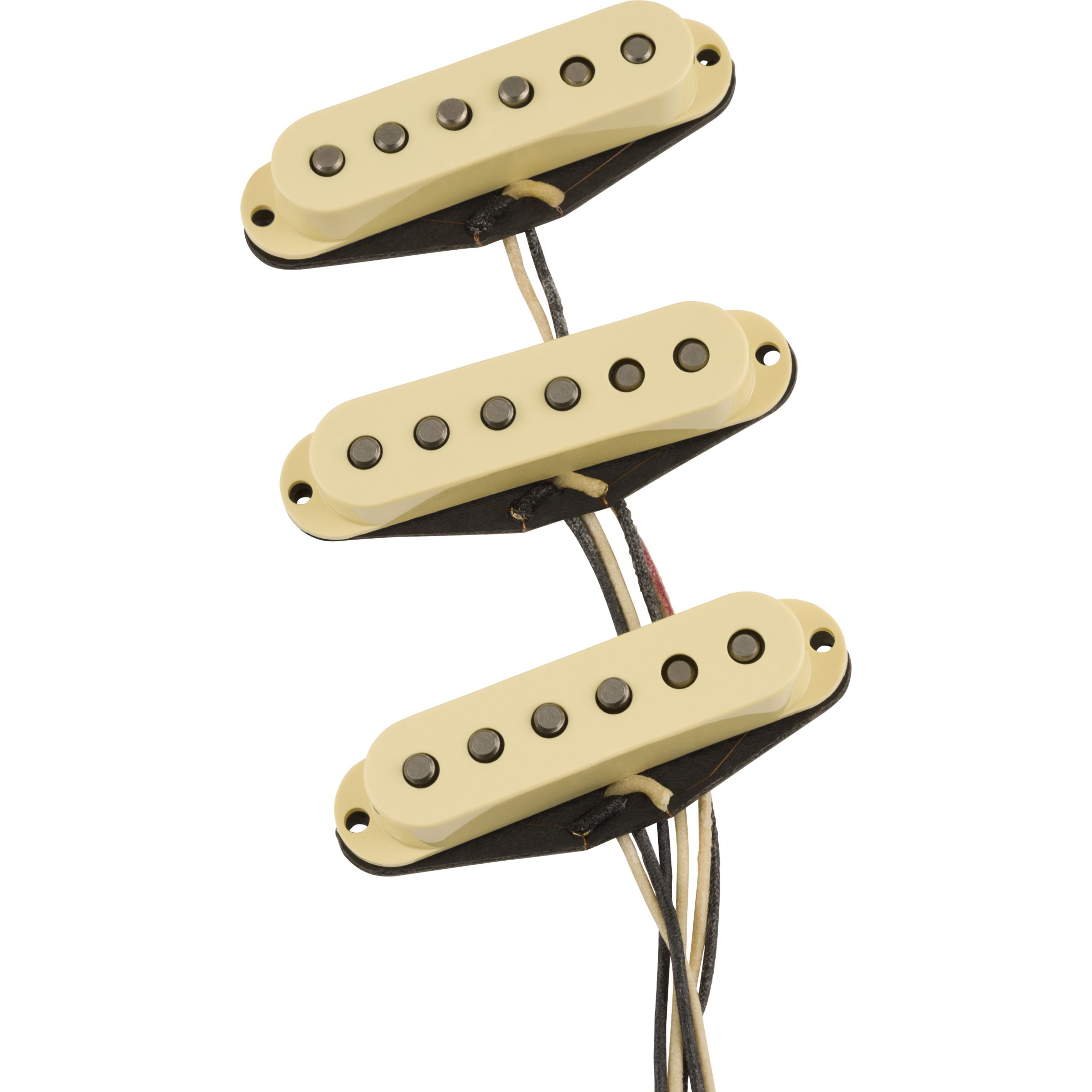 Fender Tonabnehmer, (E-Gitarre Tonabnehmer, Single-Coil), Pure Vintage '61 Stratocaster Pickup Set - Single Coil Tonabnehmer