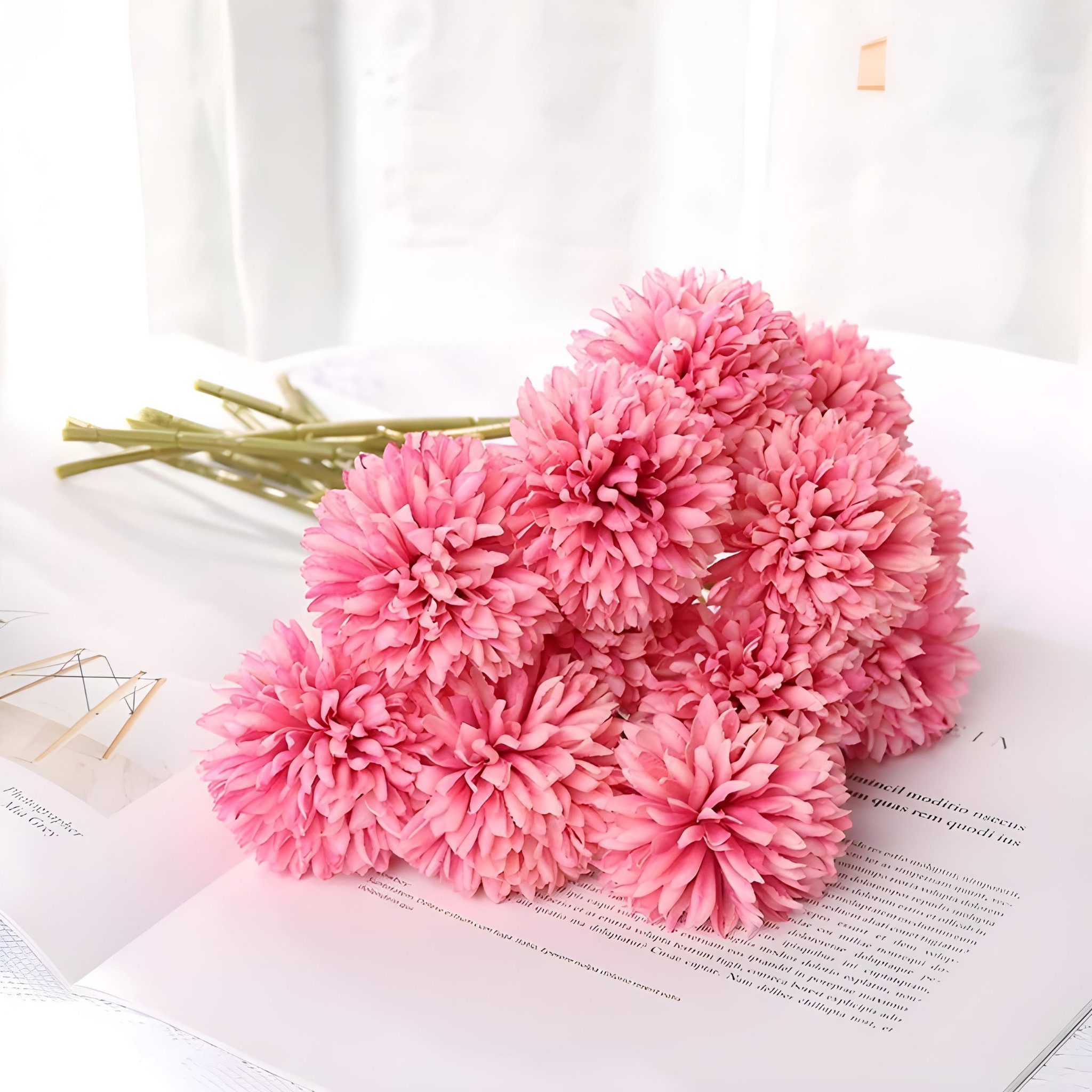 Kunstblumenstrauß Blumenstrauß, Kunstrosen, Hortensien, Kunstblumen Bündel günstig online kaufen