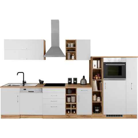 HELD MÖBEL Küchenzeile Colmar, ohne E-Geräte, Breite 360 cm