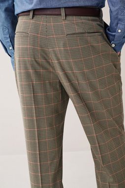 Next Anzughose Karierter Relaxed Fit Anzug: Hose (1-tlg)