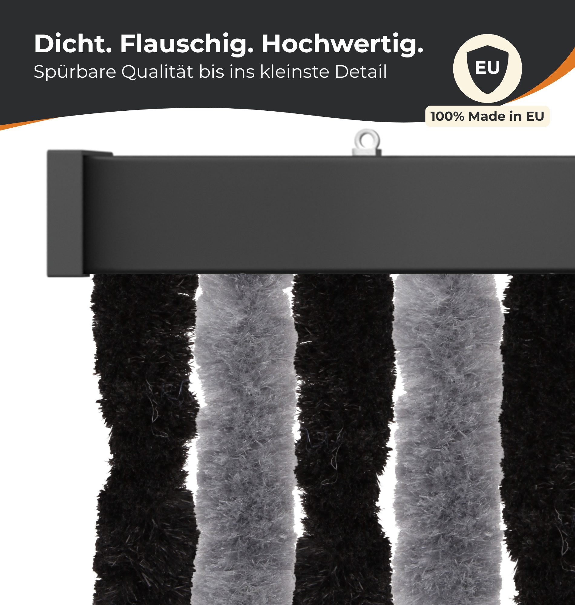 Arsvita Türvorhang Flauschvorhang 56x185cm für Wohnmobil günstig online kaufen