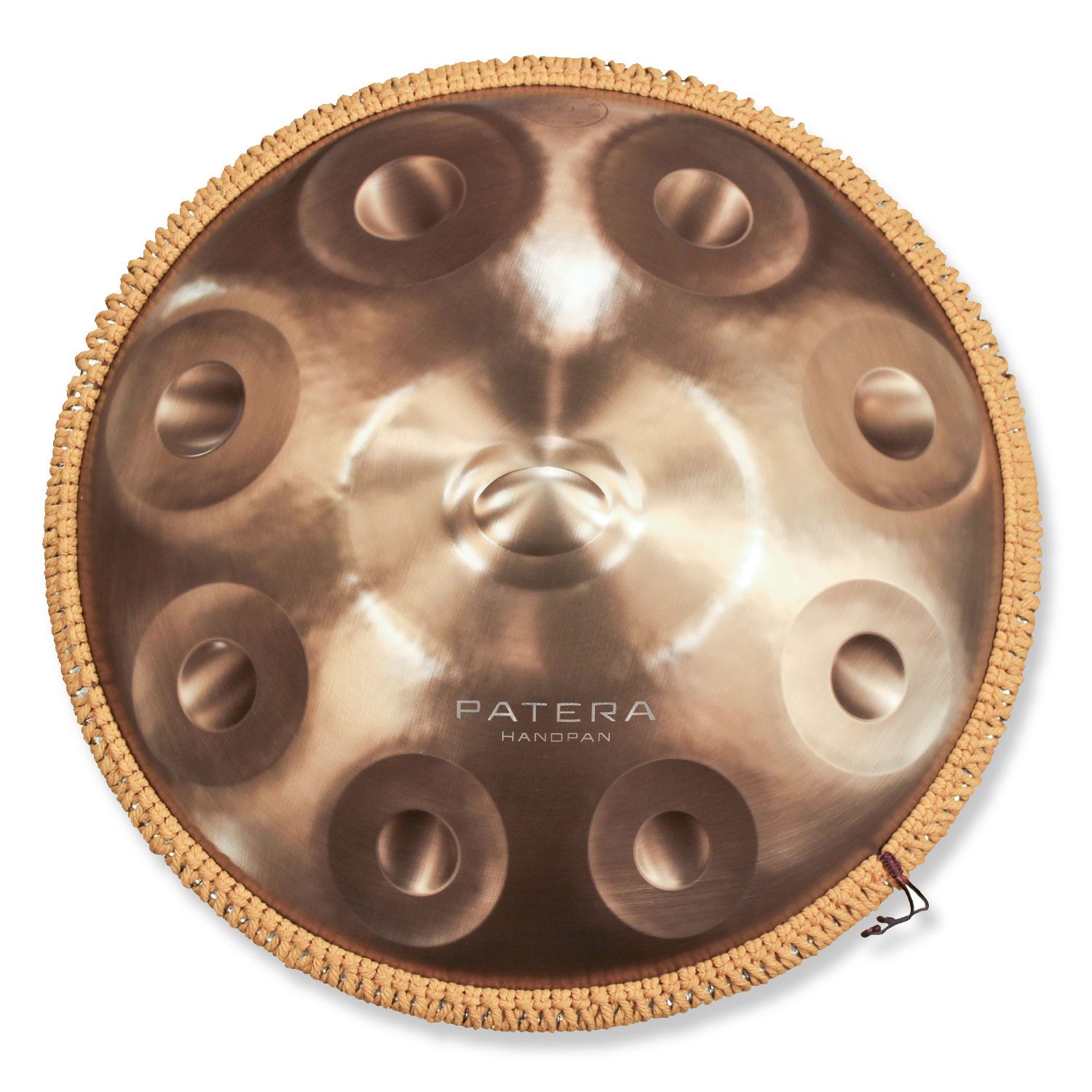 Handpan Patera Handpan HPDM-10 Compact Edelstahl D-Kurd