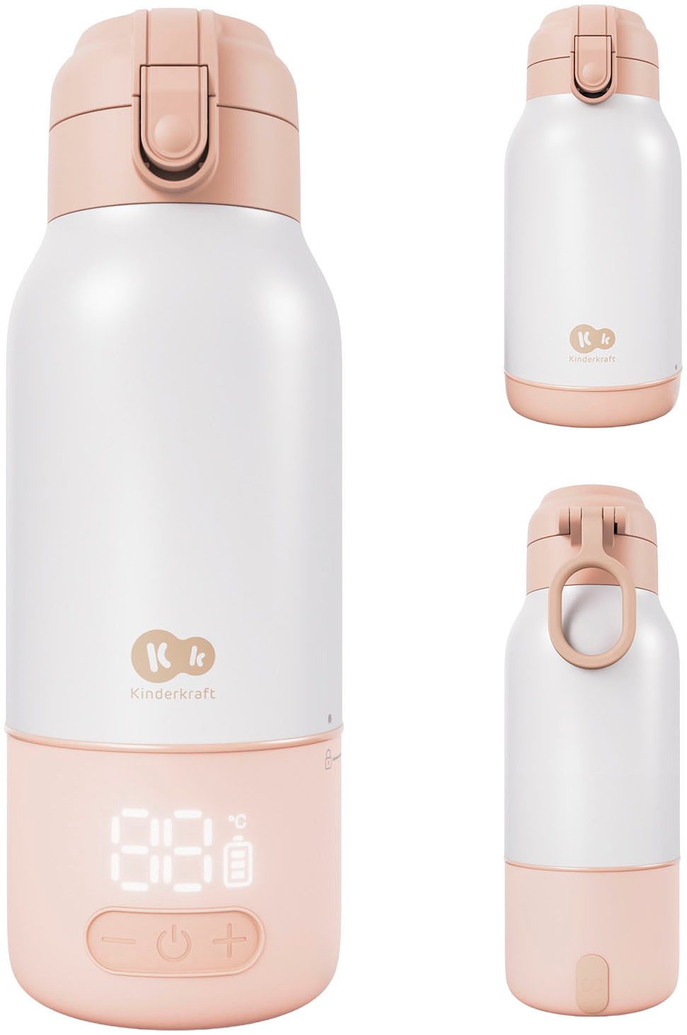 Kinderkraft Flaschenwärmer GAJA, Milchwärmer und Thermosflasche in einem
