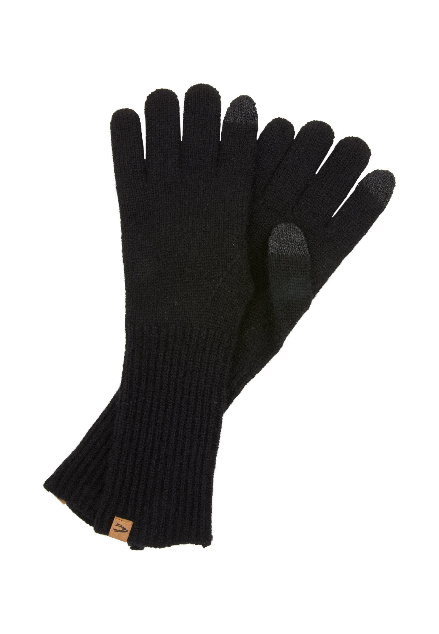 camel active Strickhandschuhe mit Rippenstruktur