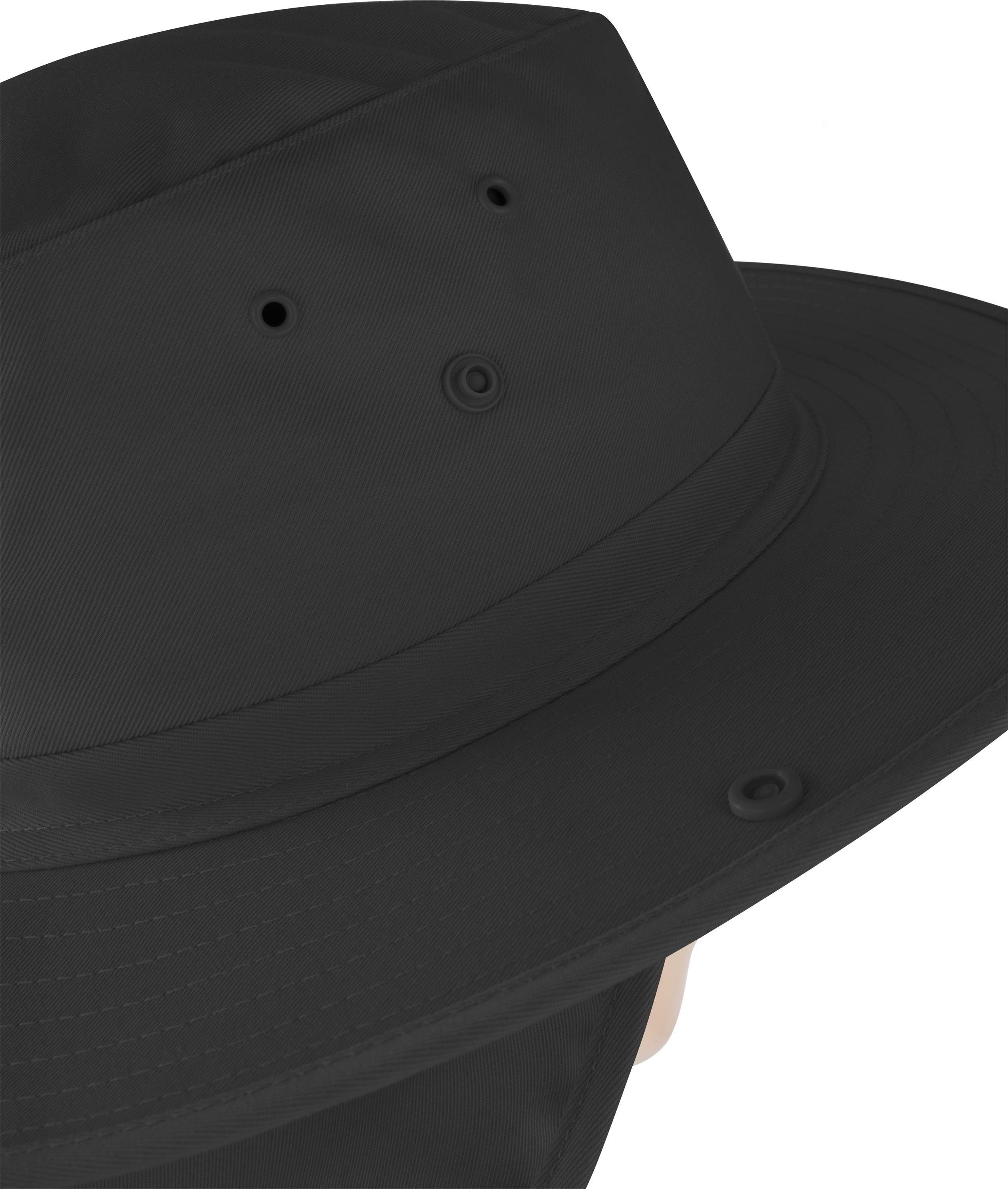 normani Outdoorhut Buschhut Outback Schlapphut mit Nackenschutz Fischerhut Sommerhut Strandhut Wanderhut – Bild 3 von 5
