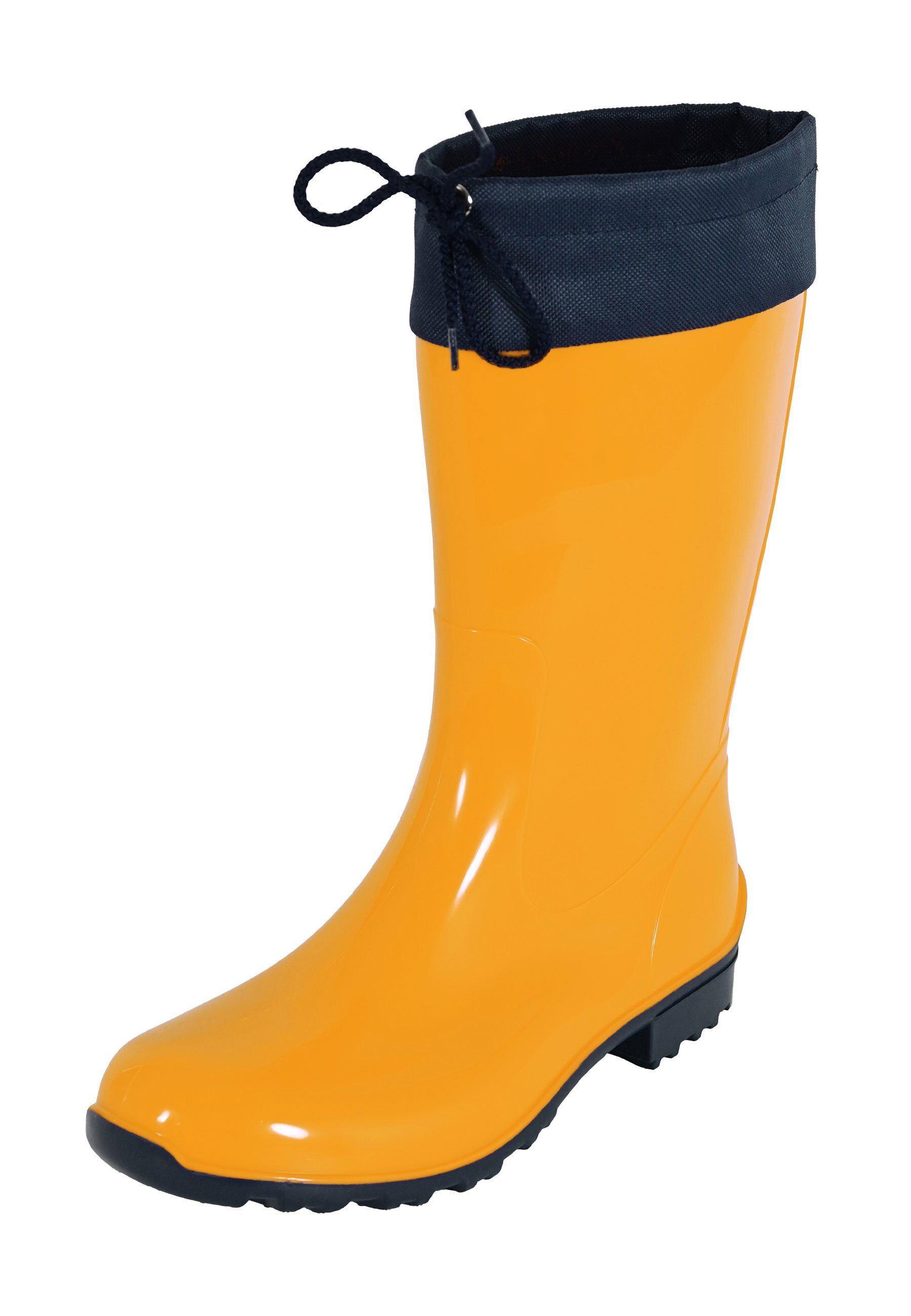 Regenliebe de Fieselregen Gummistiefel mit Stulpe halblang farbenfroh und w günstig online kaufen